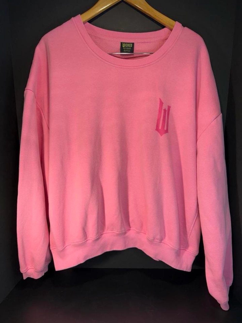 Target x Wicked Movie Paul Tazewell Glinda Pink Cropped Sweatshirt XXL